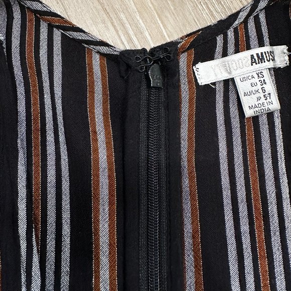 Amuse Society Forever And A Day Striped V-Neck Maxi Dress - Picture 10 of 16